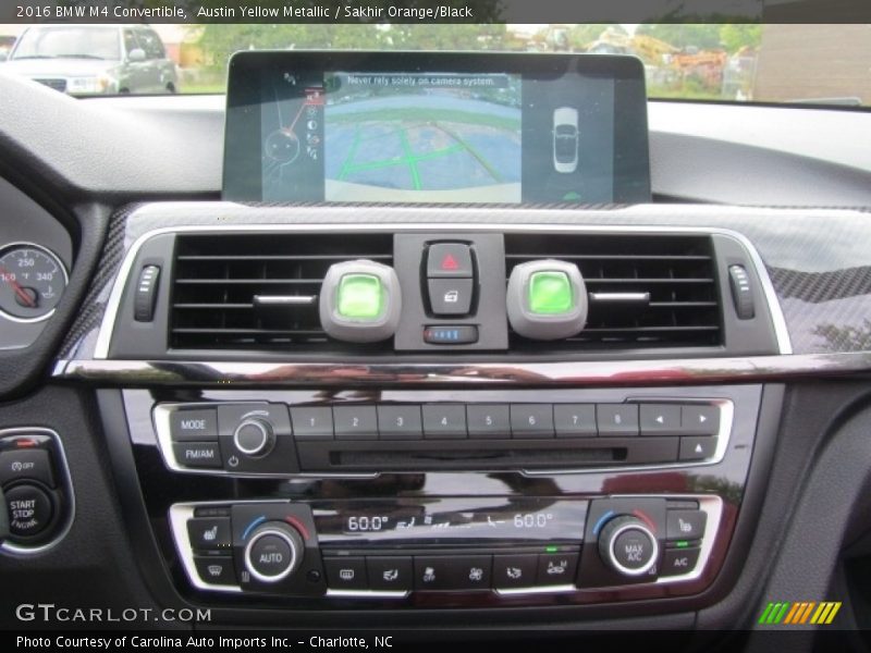 Controls of 2016 M4 Convertible