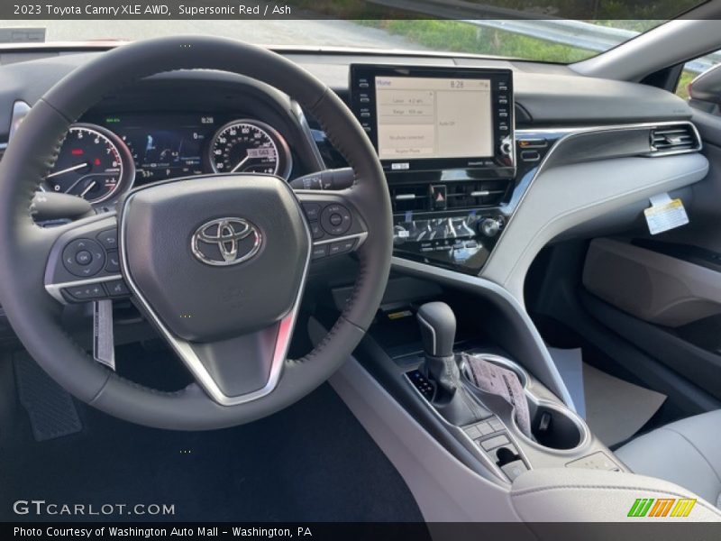 Supersonic Red / Ash 2023 Toyota Camry XLE AWD