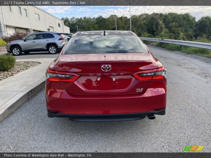 Supersonic Red / Ash 2023 Toyota Camry XLE AWD