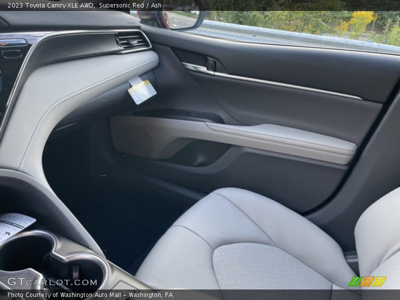 Supersonic Red / Ash 2023 Toyota Camry XLE AWD