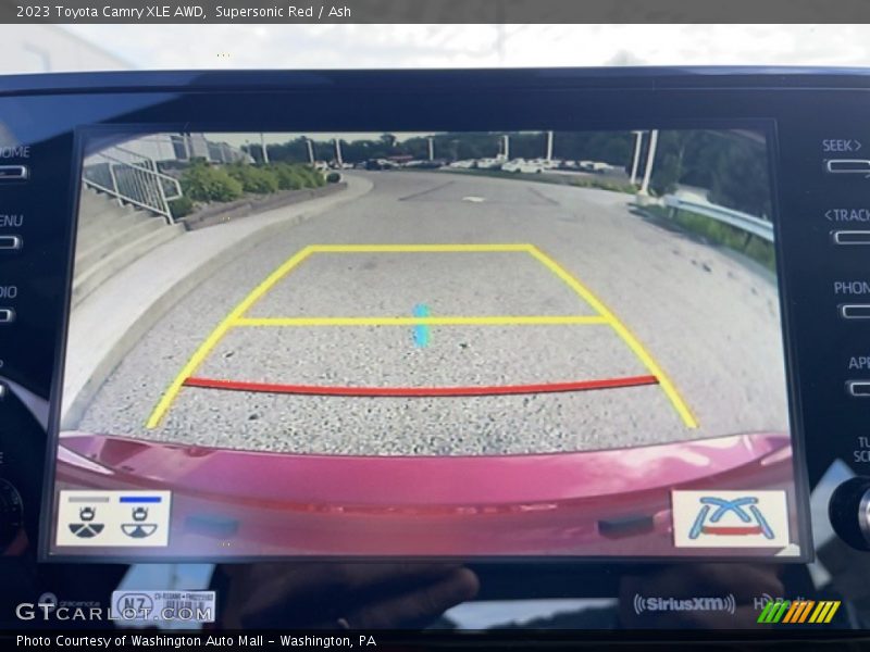 Supersonic Red / Ash 2023 Toyota Camry XLE AWD
