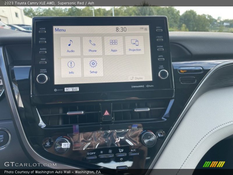 Supersonic Red / Ash 2023 Toyota Camry XLE AWD