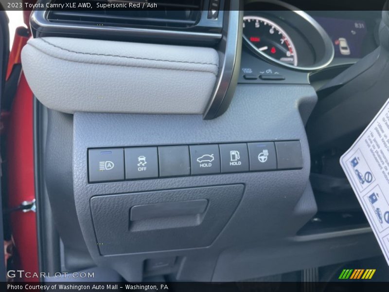 Supersonic Red / Ash 2023 Toyota Camry XLE AWD