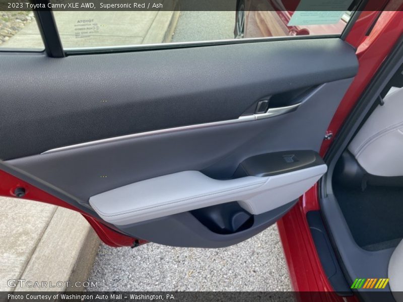 Supersonic Red / Ash 2023 Toyota Camry XLE AWD