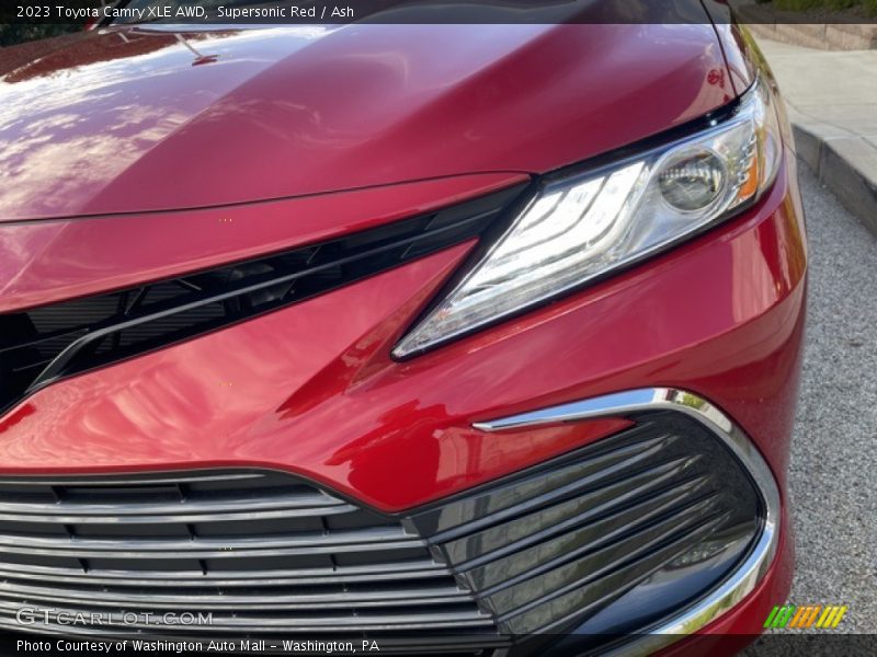 Supersonic Red / Ash 2023 Toyota Camry XLE AWD