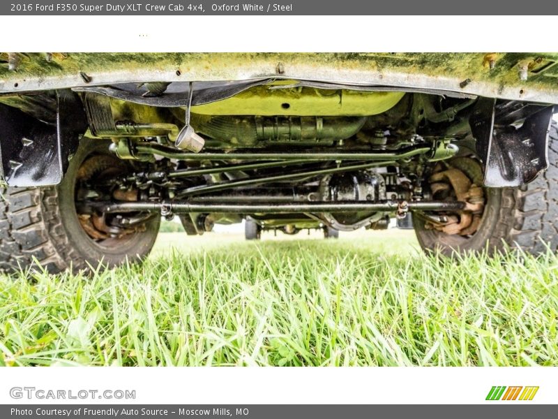 Oxford White / Steel 2016 Ford F350 Super Duty XLT Crew Cab 4x4