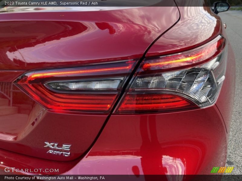 Supersonic Red / Ash 2023 Toyota Camry XLE AWD