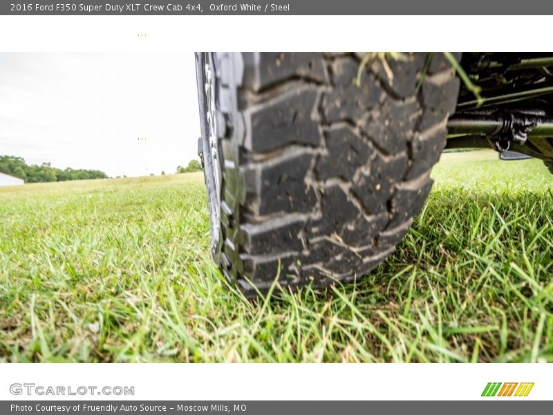 Oxford White / Steel 2016 Ford F350 Super Duty XLT Crew Cab 4x4