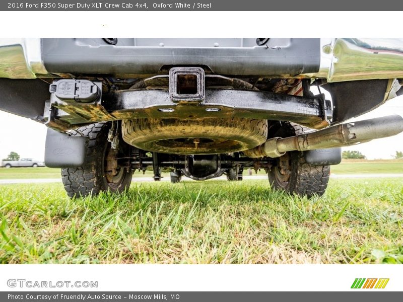 Oxford White / Steel 2016 Ford F350 Super Duty XLT Crew Cab 4x4