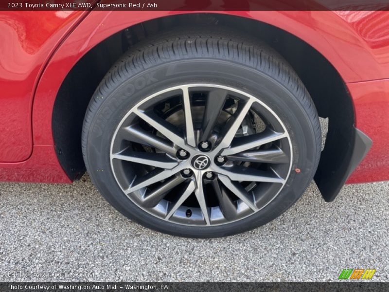 Supersonic Red / Ash 2023 Toyota Camry XLE AWD