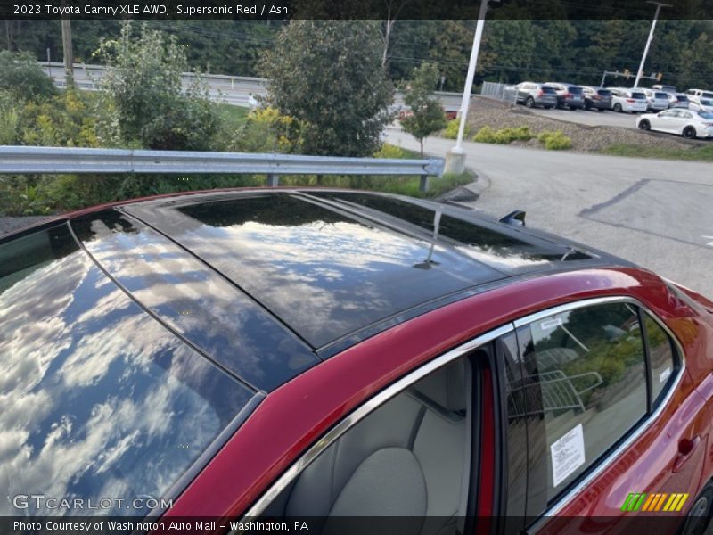Supersonic Red / Ash 2023 Toyota Camry XLE AWD