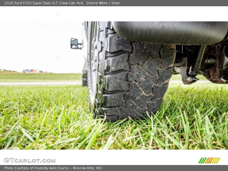 Oxford White / Steel 2016 Ford F350 Super Duty XLT Crew Cab 4x4
