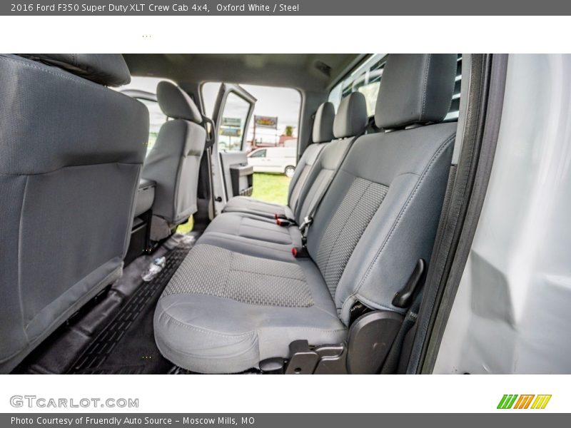 Oxford White / Steel 2016 Ford F350 Super Duty XLT Crew Cab 4x4