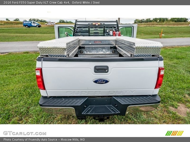 Oxford White / Steel 2016 Ford F350 Super Duty XLT Crew Cab 4x4