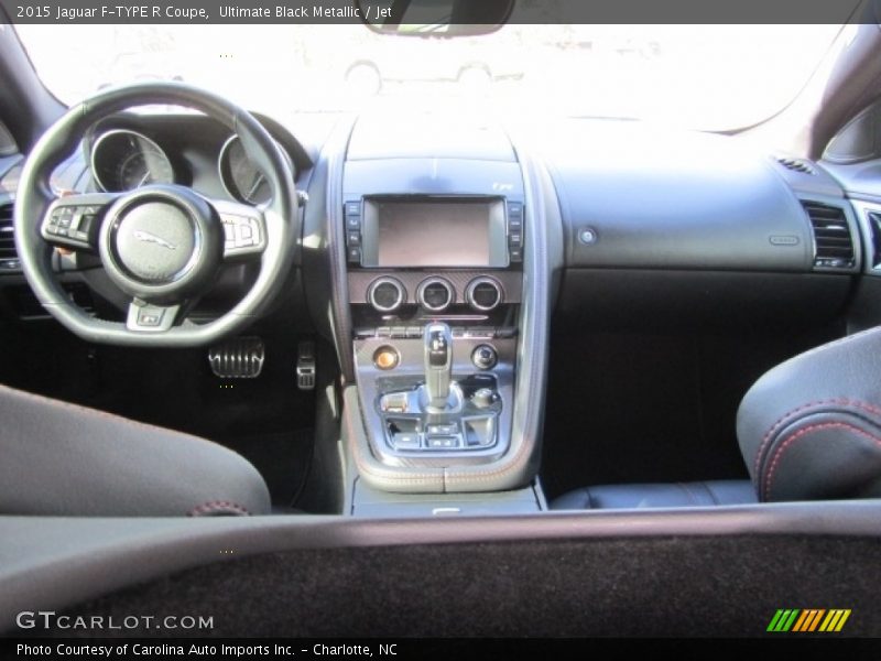 Ultimate Black Metallic / Jet 2015 Jaguar F-TYPE R Coupe