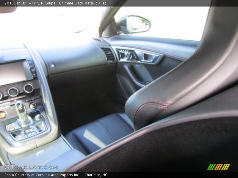 Ultimate Black Metallic / Jet 2015 Jaguar F-TYPE R Coupe
