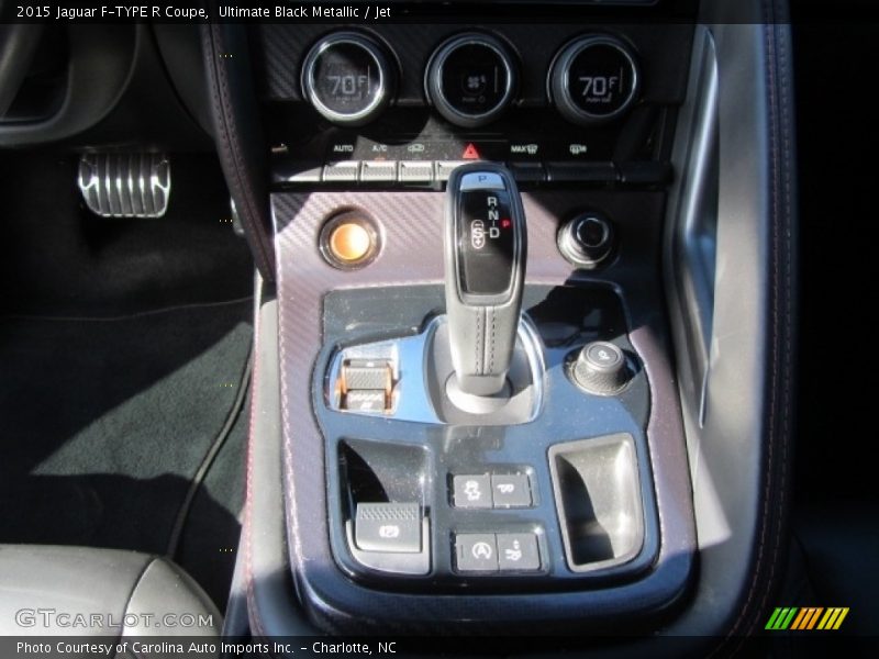 Ultimate Black Metallic / Jet 2015 Jaguar F-TYPE R Coupe
