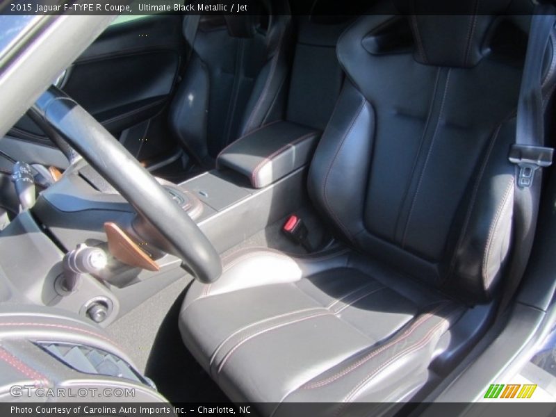 Ultimate Black Metallic / Jet 2015 Jaguar F-TYPE R Coupe