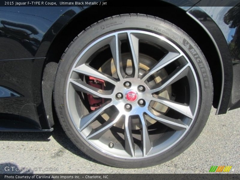 Ultimate Black Metallic / Jet 2015 Jaguar F-TYPE R Coupe