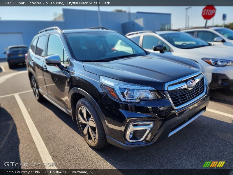 Crystal Black Silica / Black 2020 Subaru Forester 2.5i Touring