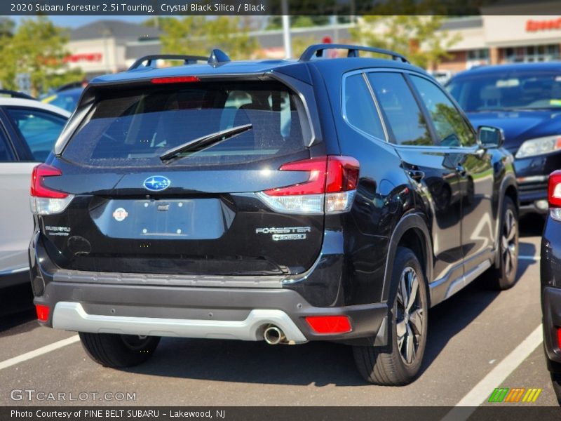 Crystal Black Silica / Black 2020 Subaru Forester 2.5i Touring