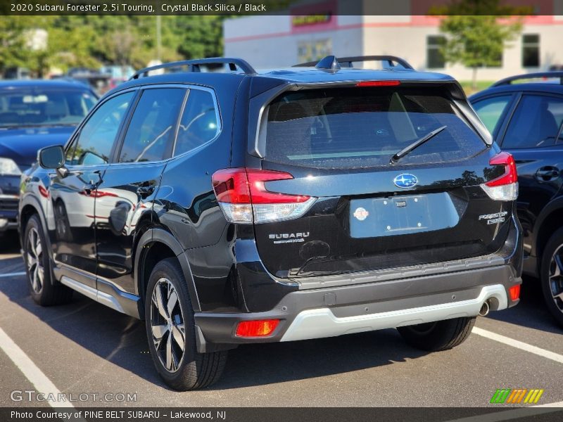 Crystal Black Silica / Black 2020 Subaru Forester 2.5i Touring