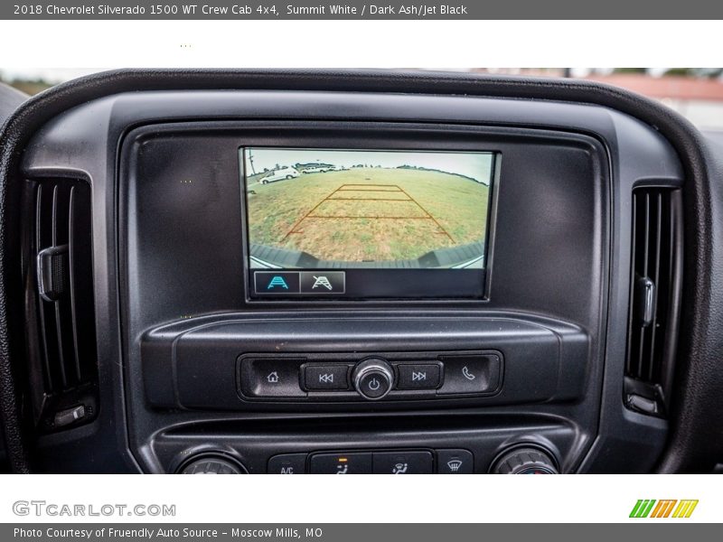 Summit White / Dark Ash/Jet Black 2018 Chevrolet Silverado 1500 WT Crew Cab 4x4