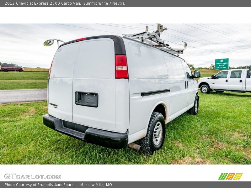 Summit White / Neutral 2013 Chevrolet Express 2500 Cargo Van