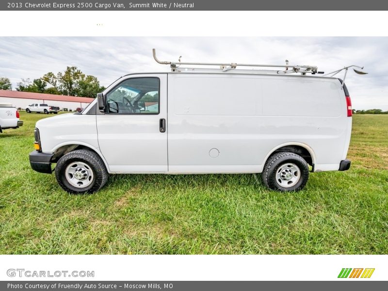 Summit White / Neutral 2013 Chevrolet Express 2500 Cargo Van