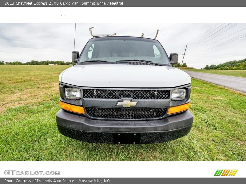 Summit White / Neutral 2013 Chevrolet Express 2500 Cargo Van