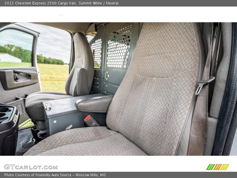 Summit White / Neutral 2013 Chevrolet Express 2500 Cargo Van