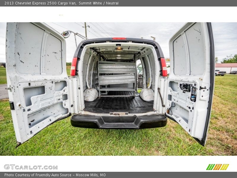 Summit White / Neutral 2013 Chevrolet Express 2500 Cargo Van