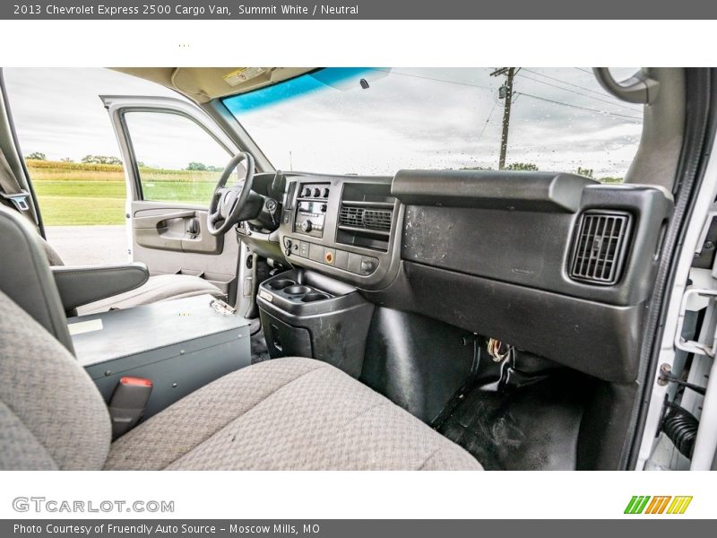 Summit White / Neutral 2013 Chevrolet Express 2500 Cargo Van