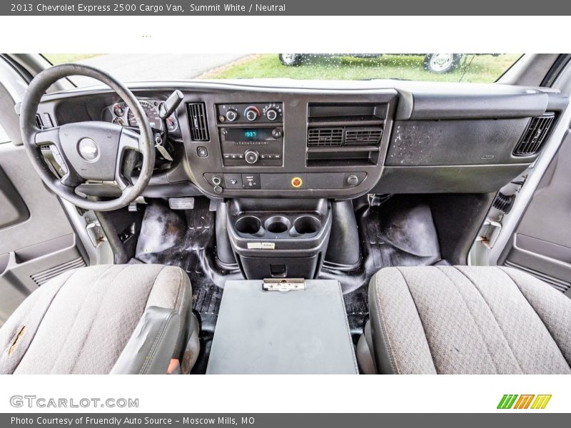 Summit White / Neutral 2013 Chevrolet Express 2500 Cargo Van