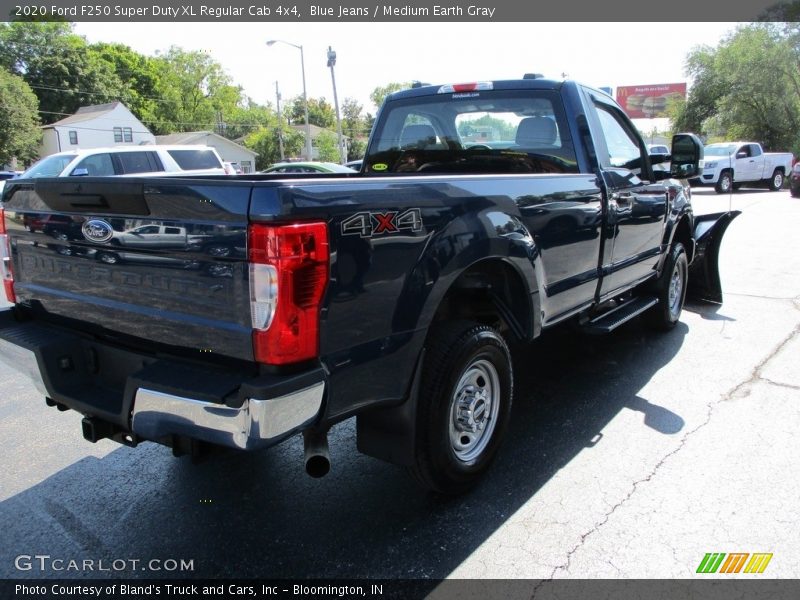 Blue Jeans / Medium Earth Gray 2020 Ford F250 Super Duty XL Regular Cab 4x4