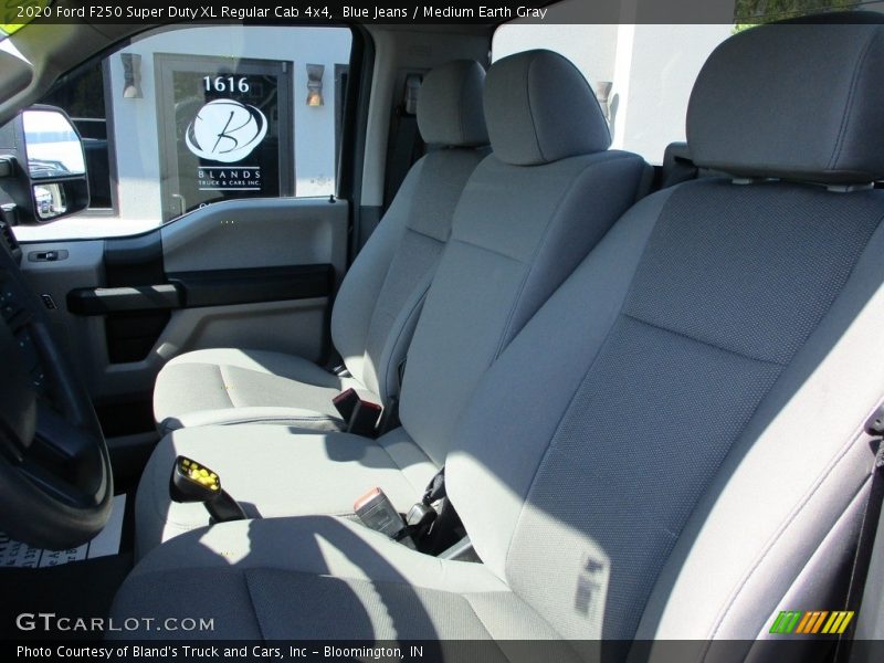 Blue Jeans / Medium Earth Gray 2020 Ford F250 Super Duty XL Regular Cab 4x4