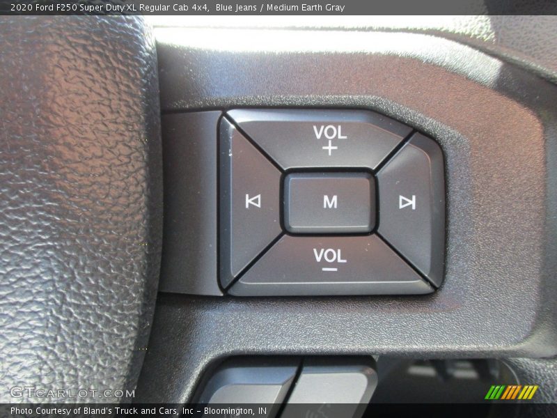 Blue Jeans / Medium Earth Gray 2020 Ford F250 Super Duty XL Regular Cab 4x4