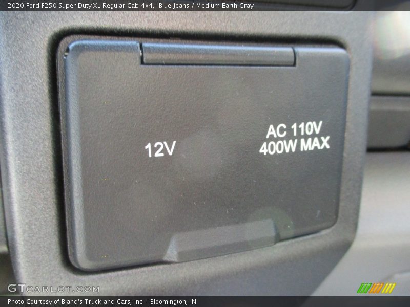 Blue Jeans / Medium Earth Gray 2020 Ford F250 Super Duty XL Regular Cab 4x4