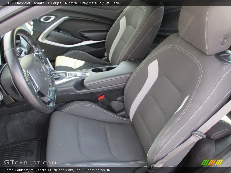 Nightfall Gray Metallic / Jet Black 2017 Chevrolet Camaro LT Coupe