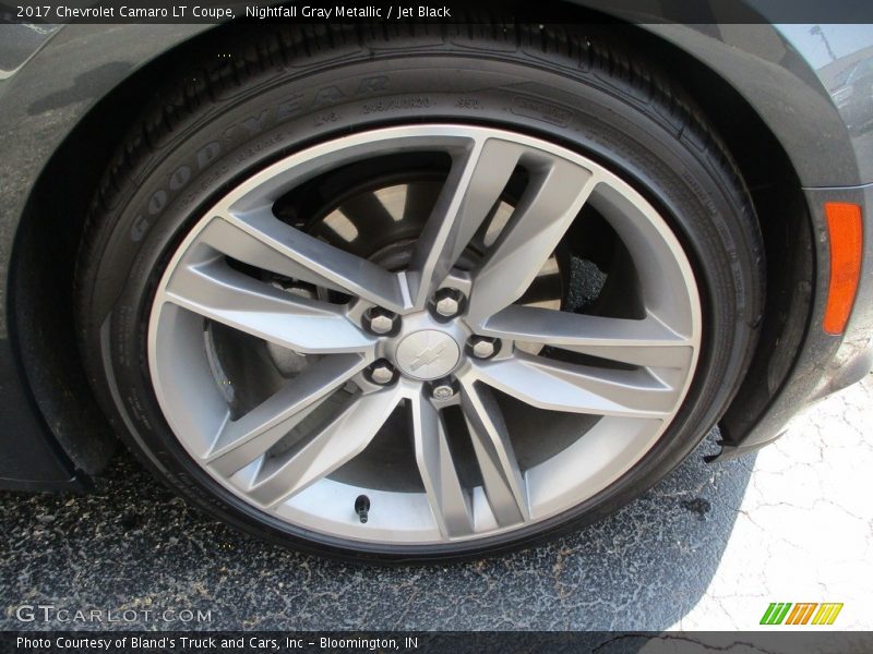 Nightfall Gray Metallic / Jet Black 2017 Chevrolet Camaro LT Coupe