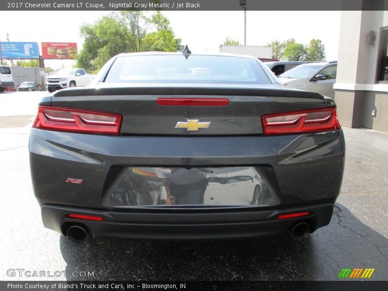 Nightfall Gray Metallic / Jet Black 2017 Chevrolet Camaro LT Coupe