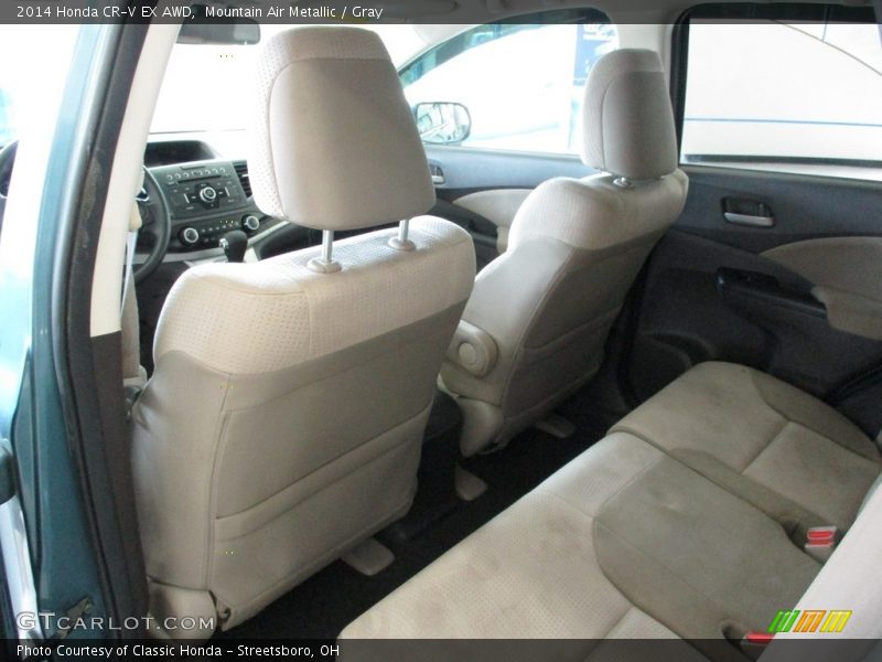 Mountain Air Metallic / Gray 2014 Honda CR-V EX AWD
