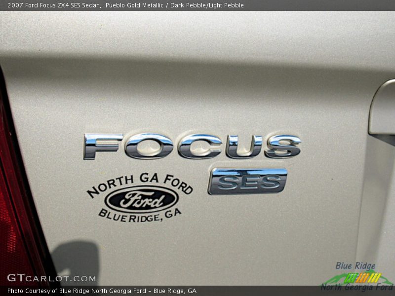 Pueblo Gold Metallic / Dark Pebble/Light Pebble 2007 Ford Focus ZX4 SES Sedan