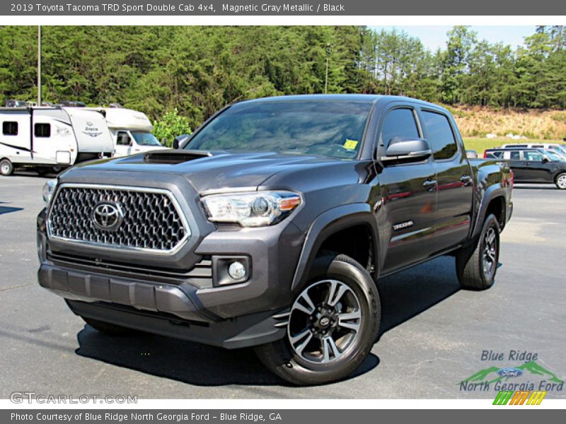 Magnetic Gray Metallic / Black 2019 Toyota Tacoma TRD Sport Double Cab 4x4