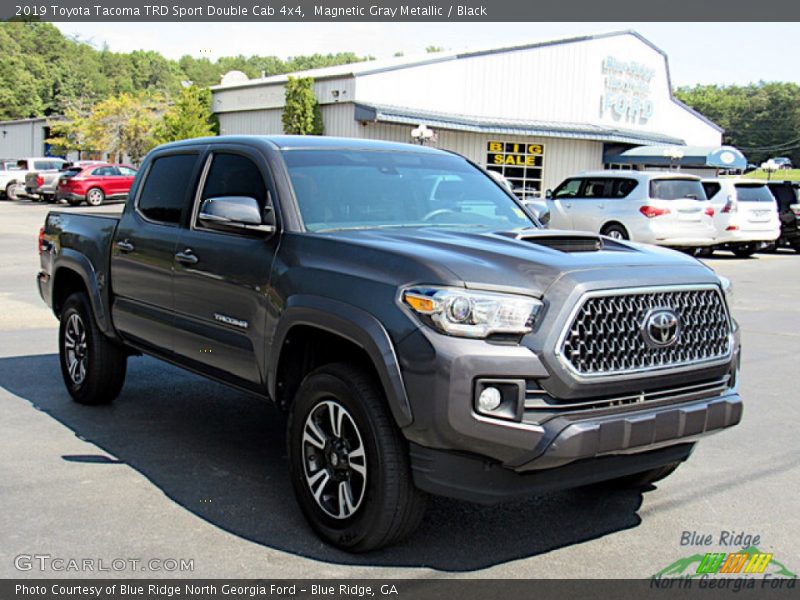 Magnetic Gray Metallic / Black 2019 Toyota Tacoma TRD Sport Double Cab 4x4