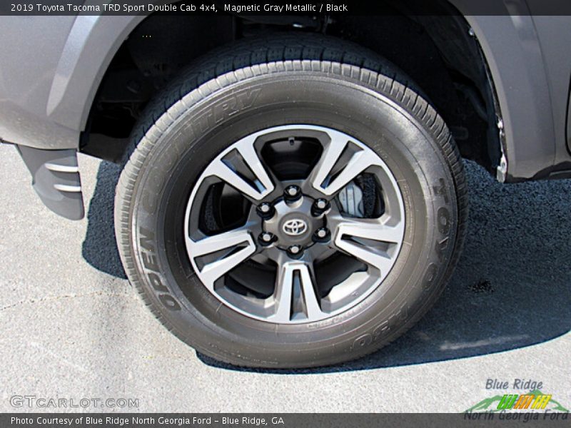 Magnetic Gray Metallic / Black 2019 Toyota Tacoma TRD Sport Double Cab 4x4