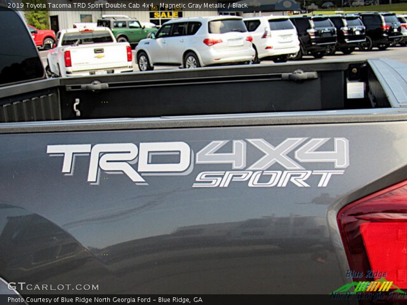 Magnetic Gray Metallic / Black 2019 Toyota Tacoma TRD Sport Double Cab 4x4