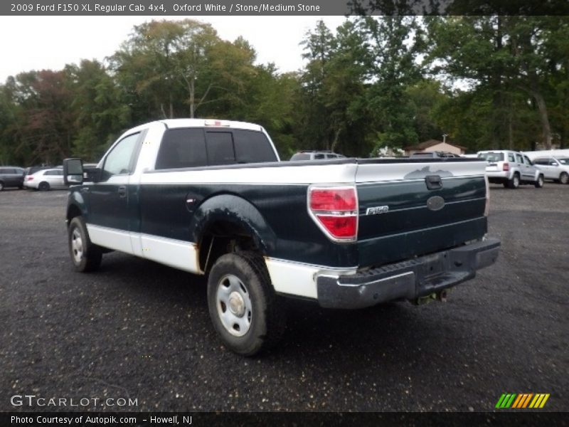 Oxford White / Stone/Medium Stone 2009 Ford F150 XL Regular Cab 4x4