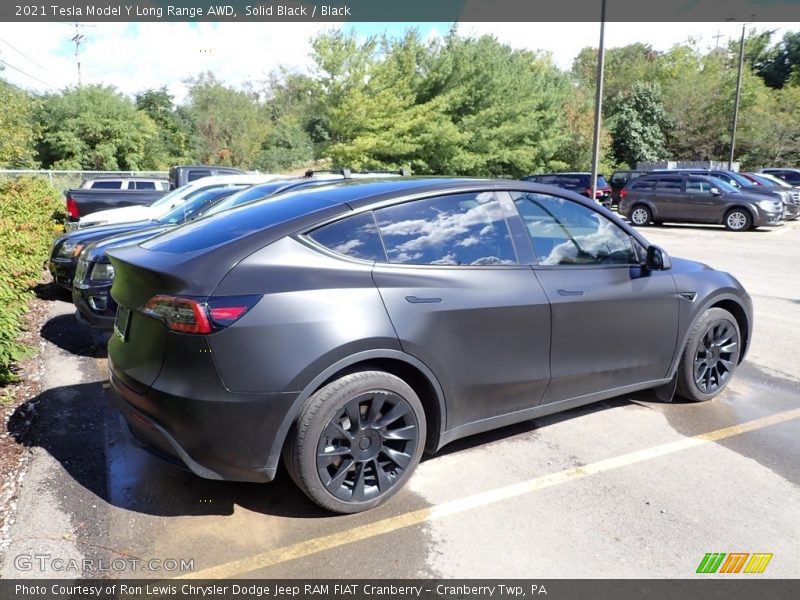 Solid Black / Black 2021 Tesla Model Y Long Range AWD