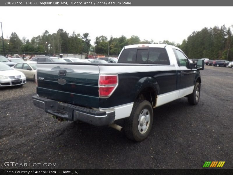 Oxford White / Stone/Medium Stone 2009 Ford F150 XL Regular Cab 4x4